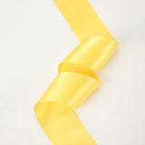 1 1/2" Double Face Satin Ribbon | Maize (650) | 50 Yard Roll