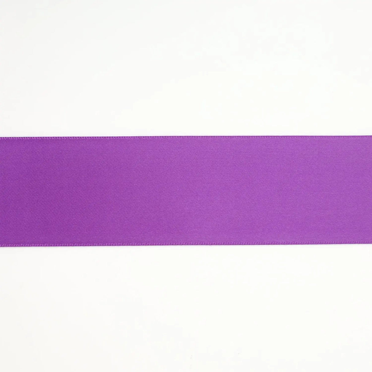 1 1/2" Double Face Satin Ribbon | Purple (465) | 50 Yard Roll