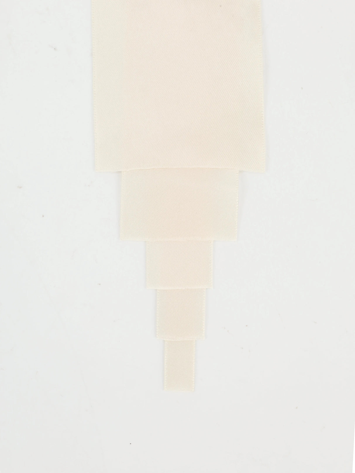 1 1/2" Double Face Satin Ribbon | Ivory (810) | 50 Yard Roll