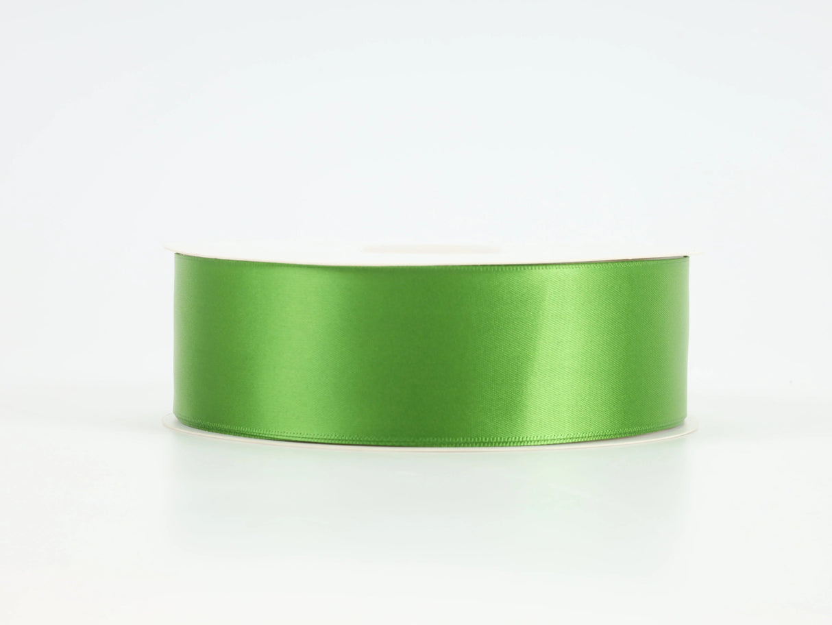 1 1/2" Double Face Satin Ribbon | Kiwi (548) | 50 Yard Roll