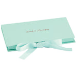 Matte Turquoise - Gift Card Box - 7-1/4 x 4-1/4 x 5/8"