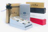 Gloss Black - Folding 2 Piece Wine Bottle Box - (Double Bottle) 13 x 7 x 3-1/2"