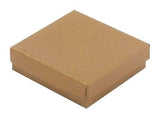 Matte Metallic Gold - Jewelry Box - 8 x 2 x 1"