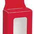 Red - Bottle Hanger Favor Box - 2-1/4 x 1-1/8 x 3-7/8"