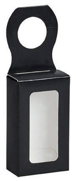 Black - Bottle Hanger Favor Box - 2-1/4 x 1-1/8 x 3-7/8"