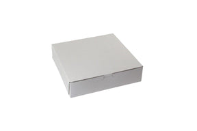 White - 1 Pc. Cake Box - 10 x 10 x 2-1/2"