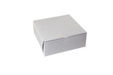 White - 1 Pc. Cake Box - 10 x 10 x 4"