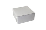 White - 1 Pc. Cake Box - 10 x 10 x 5"