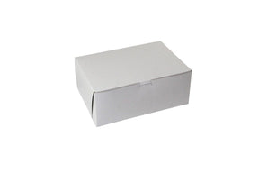 White - Cupcake Box - 10 x 7 x 4"