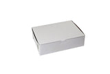 White - 1 Pc. Cake Box - 11 x 8 x 3"