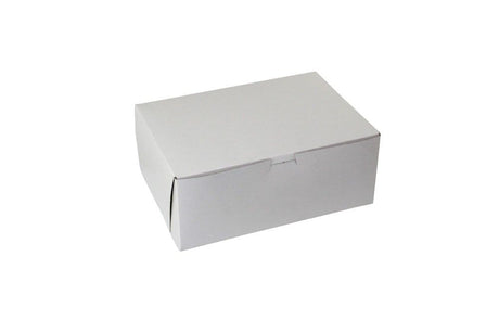 White - 1 Pc. Cake Box - 12 x 9 x 4"