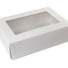 White 4 Corner (Front Load) - Window Bakery Box - 14 x 10 x 4" (Front Load)