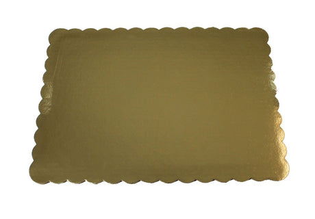Gold - Sheet Cake Pad - Double Wall - 1/4" Sheet (Rectangle) - 14 x 10"
