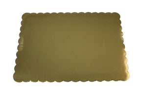 Gold - Sheet Cake Pad - Single Wall - 1/4" Sheet (Rectangle) - 14 x 10"