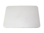 Grease Resistant White - Sheet Cake Pad - Single Wall - 1/4" Sheet (Rectangle) - 14 x 10"