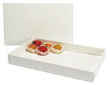 1430LB White - Candy Layer Board - 1 & 2 lb - 9-1/8 x 5-9/16"
