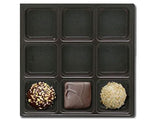 Brown-1469TBR9 - Square Candy Tray - (16 oz) 7-7/16 x 7-7/16 x 15/16"