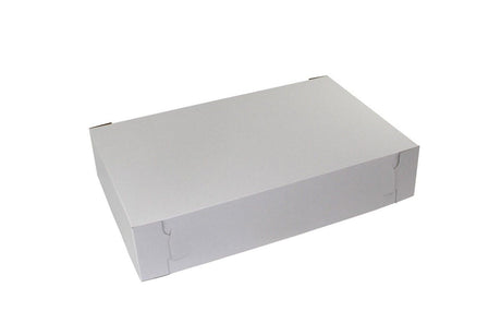 White/Kraft Interior - Donut Box - 17 x 11 x 3-1/2"