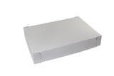 White - 2 Pc. Cake Box - 18 x 13 x 3"