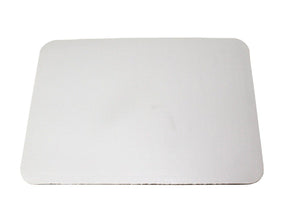 Grease Resistant White - Sheet Cake Pad - Single Wall - 1/2 Sheet (Rectangle) 18 x 13"