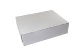 White/Kraft Interior - 1 Pc. Cake Box - 18 x 14 x 5"