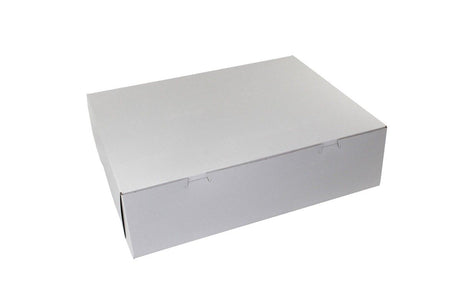 White/Kraft Interior - 1 Pc. Cake Box - 18 x 14 x 5"