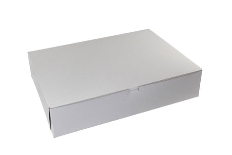 White - 1 Pc. Cake Box - 19 x 14 x 4"