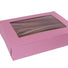 Strawberry - Window Cupcake/Bakery Box - 19 x 14 x 4"