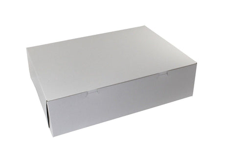 White/Kraft Interior - 1 Pc. Cake Box - 19 x 14 x 5"