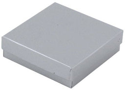 Gloss Silver - Jewelry Box - 2-1/2 x 1-3/4 x 1"
