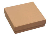Matte Gold (Semi Gloss Finish) - Jewelry Box - 7 x 5-1/2 x 1"