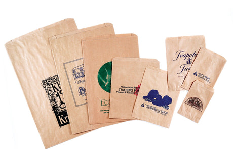 Natural Kraft - Merchandise Bag - 14 x 3 x 21"
