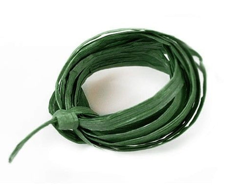 Hunter - Paper Raffia Ribbon - 100 Yards