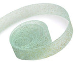 Light Blue - Sparkle Sheer Ribbon - 5/8" x 100 Yards