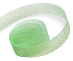 Mint - Sparkle Sheer Ribbon - 5/8" x 100 Yards