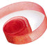 Red - Sparkle Sheer Ribbon - 5/8" x 100 Yards