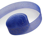 Royal - Sparkle Sheer Ribbon - 5/8" x 100 Yards