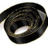 Black - Double Face Satin Ribbon - 3/8" x 100 Yards