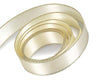 Ivory - Double Face Satin Ribbon - 3/8" x 100 Yards