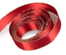 Red - Double Face Satin Ribbon - 3/8" x 100 Yards