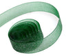 Forest - Sparkle Sheer Ribbon - 1-1/2" x 100 Yards