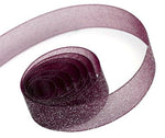Wine - Sparkle Sheer Ribbon - 1-1/2" x 100 Yards