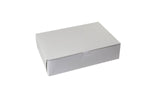 White Exterior / Kraft Interior - Donut Box - 13 x 9 x 3-1/4"