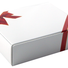Holiday Bow - Die Cut Candy Box - (1/4 lb) 4-9/16 x 3-9/16 x 1-1/4"