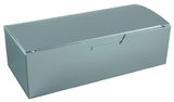 Silver Foil - Folding Candy Box - (1/2 lb) 5-1/2 x 2-3/4 x 1-3/4"