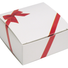 Holiday Bow - Maxi Truffle Candy Box - 2-1/2 x 2-1/2 x 1-1/8"