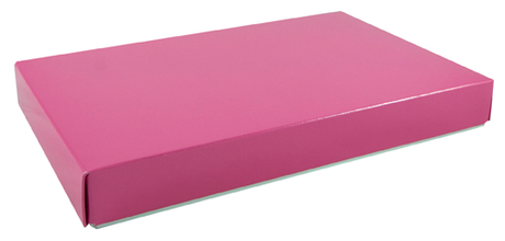 Raspberry - Candy Box Lid - (1 lb) 9-5/8 x 6-1/8 x 1-1/8"