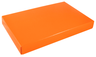 Tangerine - Candy Box Lid - (1 lb) 9-5/8 x 6-1/8 x 1-1/8"