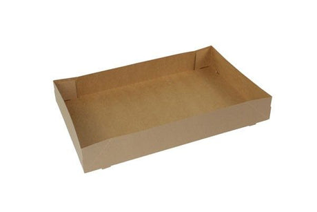Natural Kraft - Donut Tray - 17-1/4 x 11 x 2-1/2" (4 Corner - Glued)