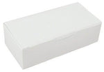 White - Folding Candy Box - (3 lb) 10 x 5 x 2-7/16"